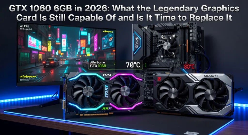 GTX 1060 6GB в 2026 году: на что ещё хватает легендарной видеокарты и пора ли её менять